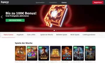 Tipico Games Erfahrungen & Test .